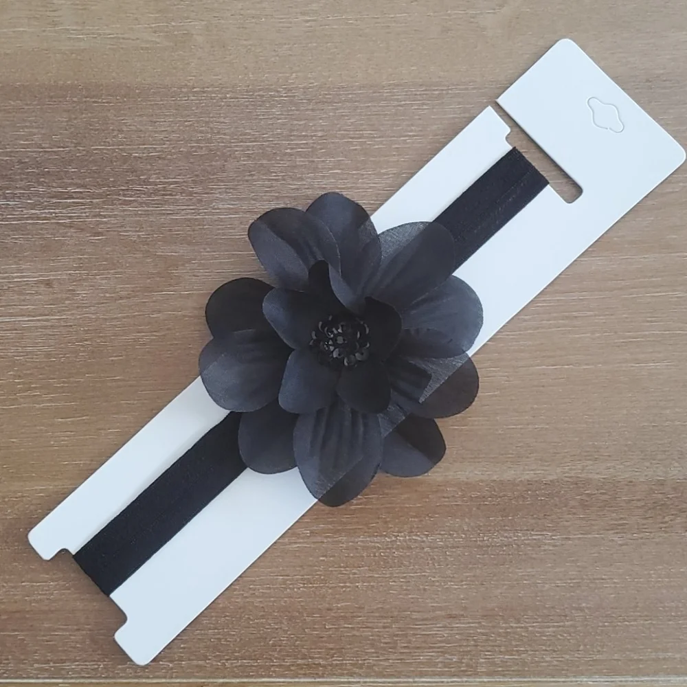 NWT Sequin Flower Headband